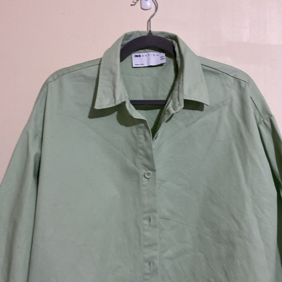 Asos Oversized Long Sleeve Shirt - Picture 6 of 14